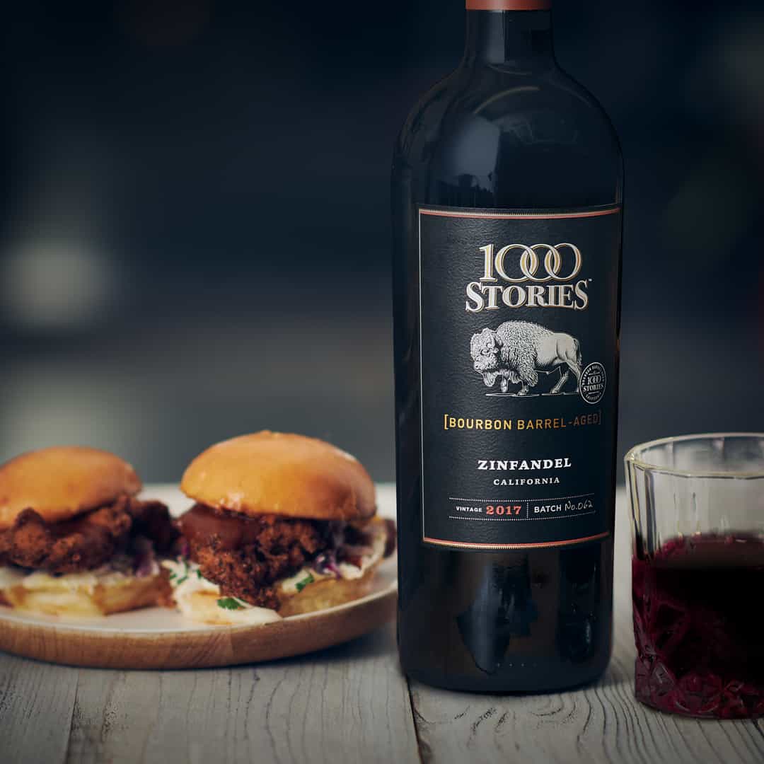 Crispy Chicken Sliders & Bourbon Barrel-Aged Zin